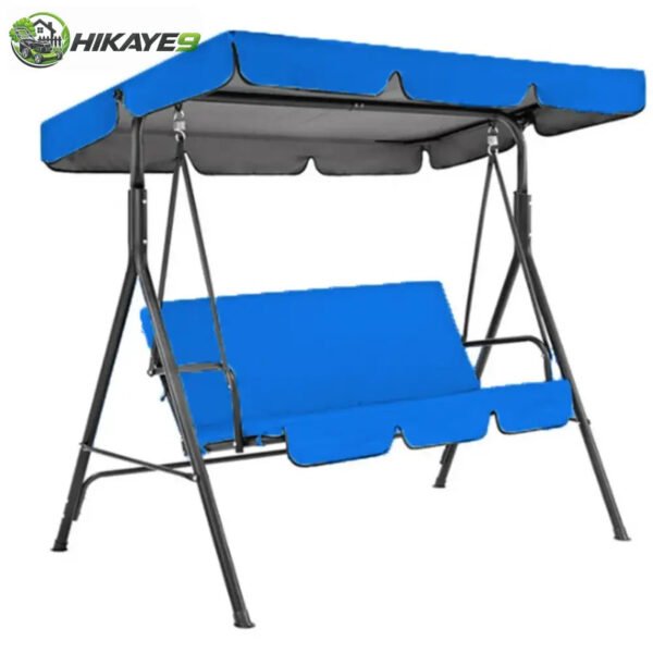 164*114*15Outdoor210DOxford Cloth Swing Cover Courtyard Swing Top Cover Garden Waterproof and Dustproof Cover - Navy