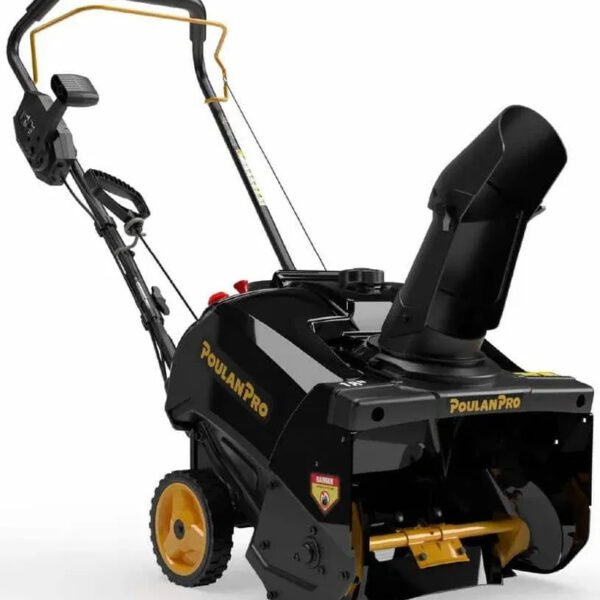 Poulan Pro Single Stage Gas Snow Blower 18 inch with Electric Start